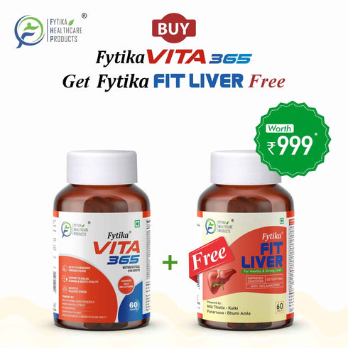 Fytika Healthcare Products Get FREE Fytika Fit Liver with Fytika Vita 365