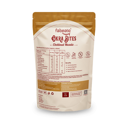 Fabeato Chettinadu Masala Okra Chips