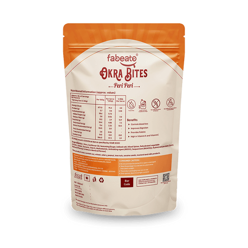 Fabeato Peri Peri Okra Chips