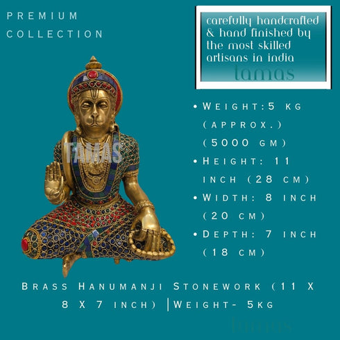 Tamas Brass Hanumanji Stonework