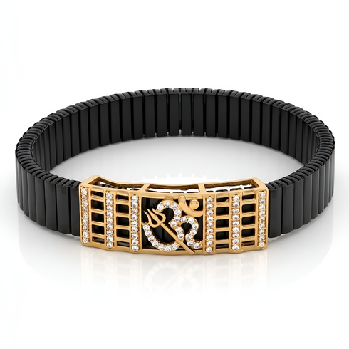 ZJOOLRY Om Trishul Bracelet