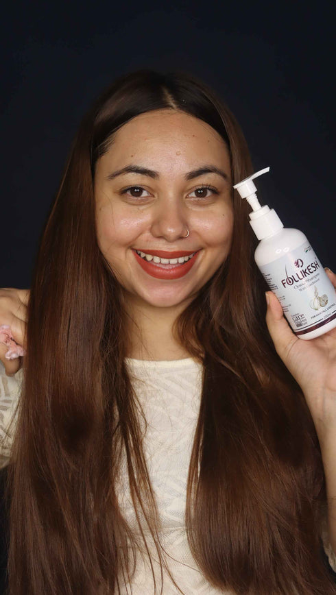 Healing Pharma Follikesh Onion Hair Shampoo with Conditioner