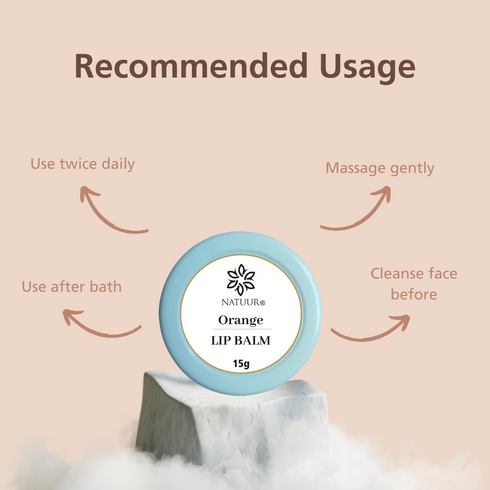 Natuur Lip Balm Orange 15gm