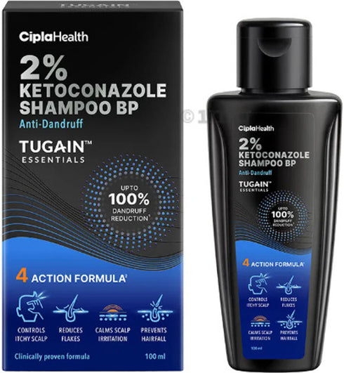Tugain Essentials 2% Ketoconazole Shampoo