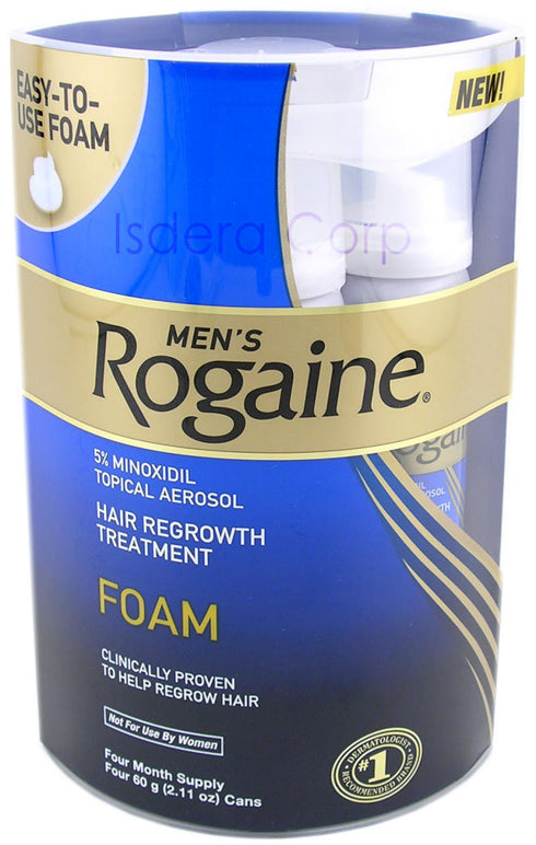 Style Make 2 Month Supply Rogaine Foam 5 Men Hair Loss