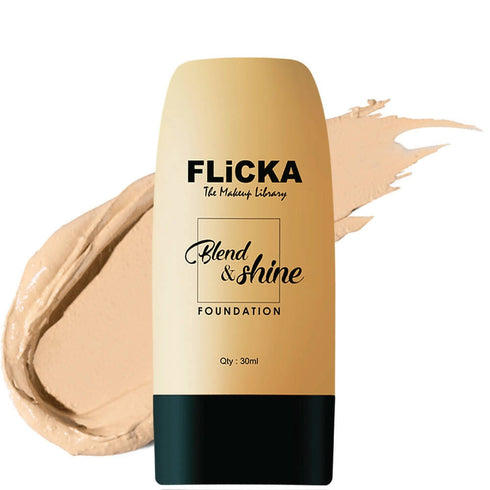 Flicka Blend & Shine Foundation | Walnut