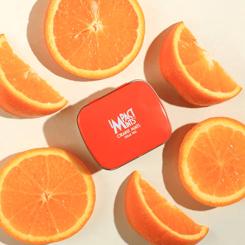 Impact Mints Fruity Combo Pack of 2 For Her Orange and Strawberry Mints 14g