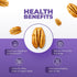 Pureheart Premium Pecan Nuts 180g | Premium Natural Pecans | Healthy Dry Fruits Snack | Rich in Protein | Fibre & Antioxidants | Ideal for Snacking & Baking