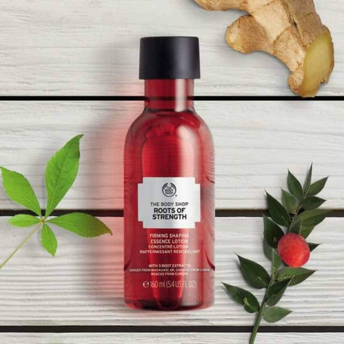 The Body Shop Roots of Strength Firming Shaping Essence Lotion