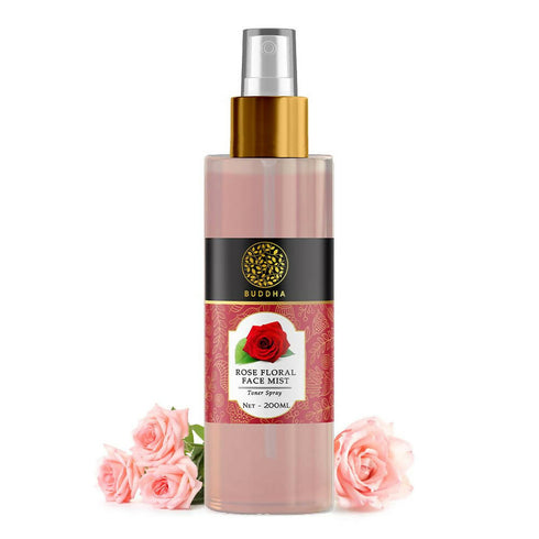Buddha Natural Rose Facial Mist Toner For Skin Lightening and Dark Spots Men & Women