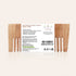 Just Herbs Handmade Wide-Tooth Neem Comb 35g