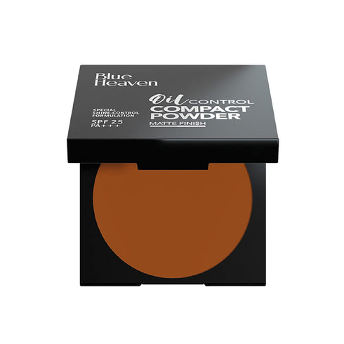 Blue Heaven Oil Control Compact Powder Matte Finish SPF 25 PA+++ Chocolate