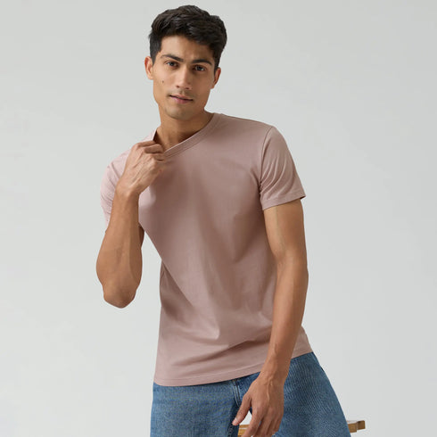 XYXX Pace Combed Cotton T-shirts Tea White