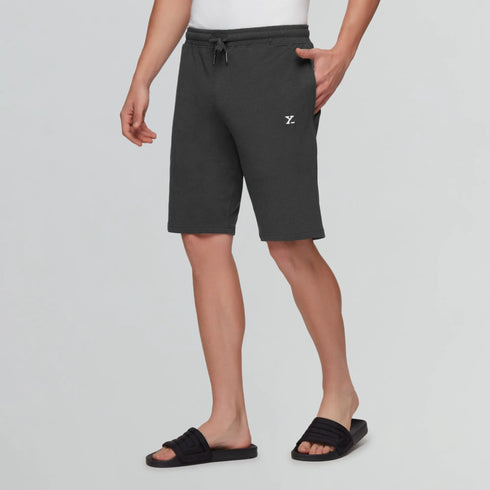 XYXX Pace Cotton Rich Shorts Graphite Grey