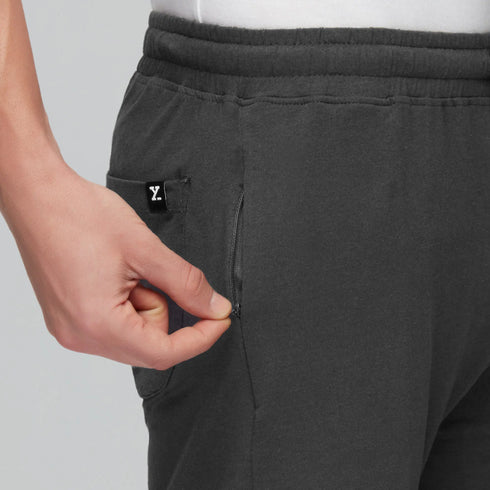 XYXX Pace Cotton Rich Shorts Graphite Grey