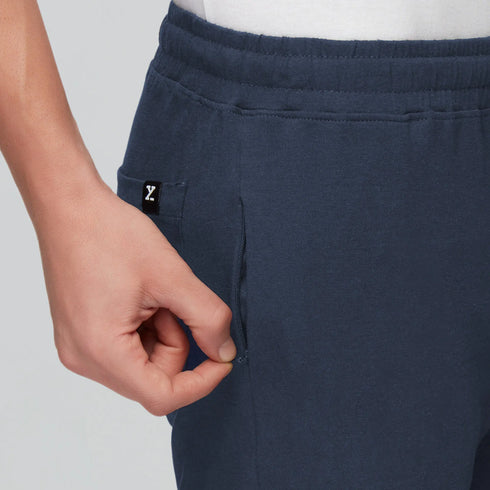 XYXX Pace Cotton Rich Shorts Midnight Blue