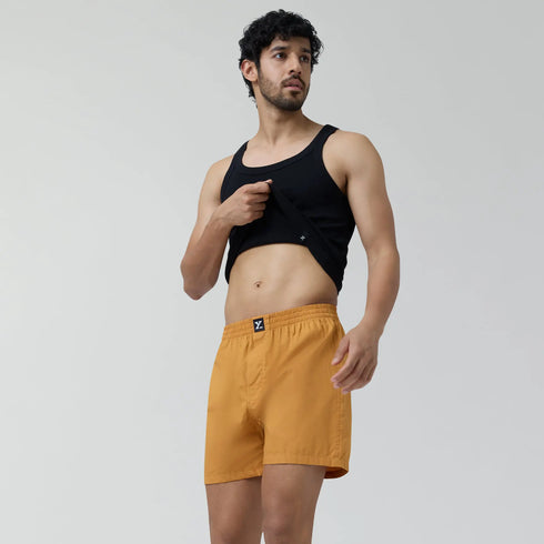 XYXX Pace Cotton Boxer Honey Orange