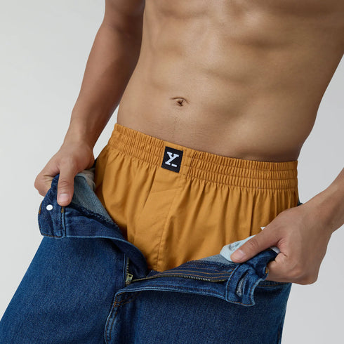 XYXX Pace Cotton Boxer Honey Orange