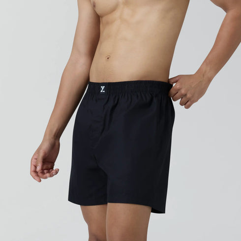 XYXX Pace Cotton Boxer Black Knight