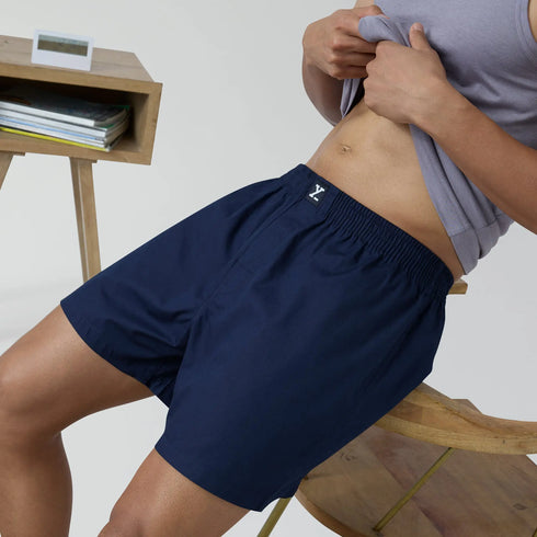 XYXX Pace Cotton Boxer Midnight Blue