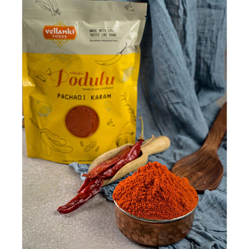 Vellanki Foods Powders Pachadi Karam