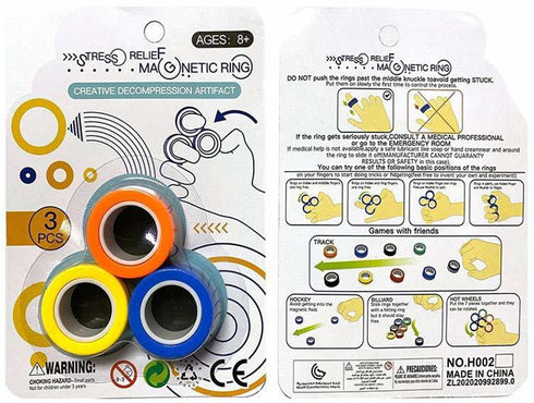Cartpanda Magnetic Rings Toys