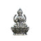 Pure Silver Antique Padmam Lakshmi Sitting On Lotus 30G By Mahita Collections