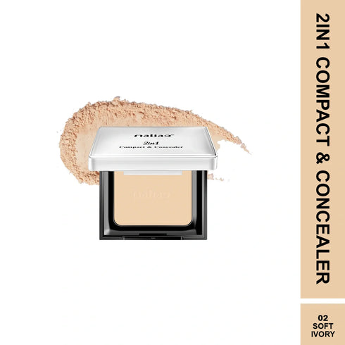 Maliao 2 in 1 Compact & Concealer