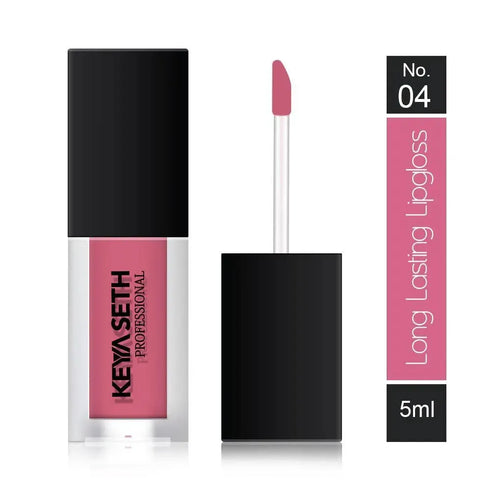 Keya Seth Aromatherapy Pale Pink Shade Long Lasting Lipgloss - 04