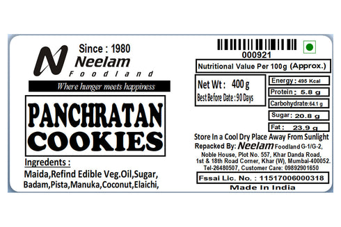 Neelam Foodland Panchratan Cookies