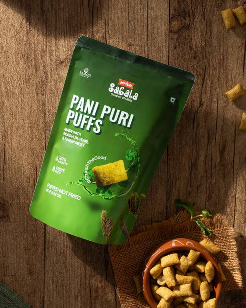 Sabala Millets Pani Puri Puffs