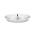 Vinod Stainless Steel Parat with Highest Grade Steel Tough and Strong Build Mirror Finish and Rust Free No 16