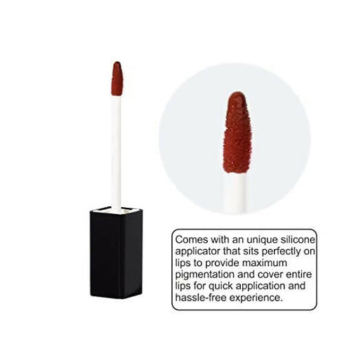 FLiCKA Set and Attack Liquid Matte Lipstick 23 Review Preview | Nude