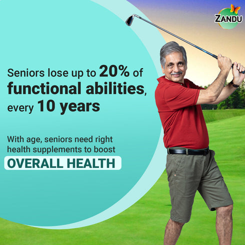 Zandu Seniorz Daily Health Booster Granules
