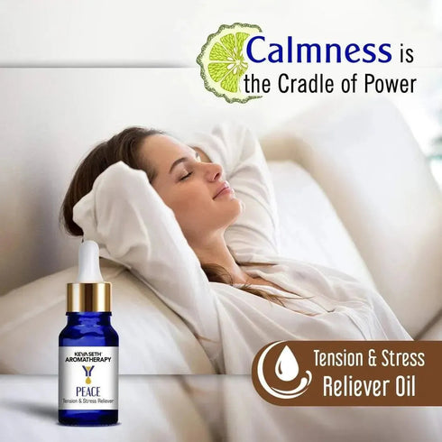Keya Seth Aromatherapy Peace - Tension & Stress Reliever Natural Therapeutic Essential Oil