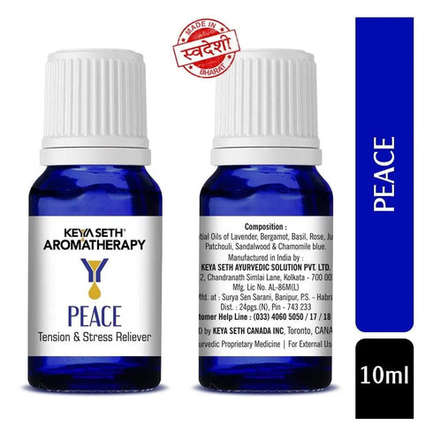 Keya Seth Aromatherapy Peace - Tension & Stress Reliever Natural Therapeutic Essential Oil