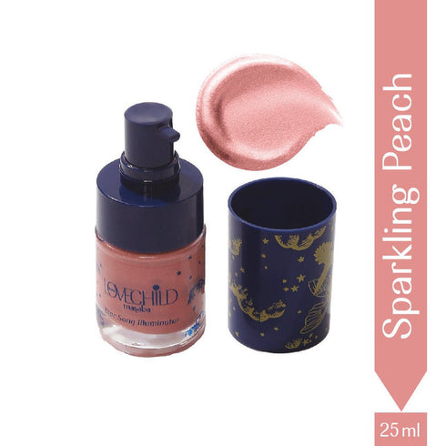 LoveChild Sparkling Peach| Star Song Illuminator Dewy | Radiant Finish