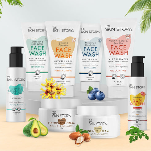 The Skin Story Deep Detox 3-in-1 Clay Wash, Scrub & Pack