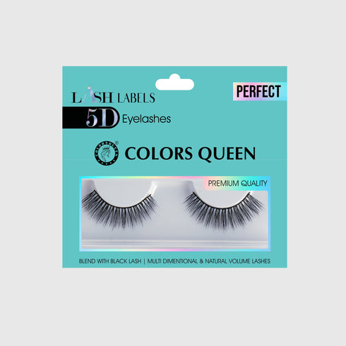Colors Queen Lash Label 5D Natural Hair Eyelashes | 1 Pair