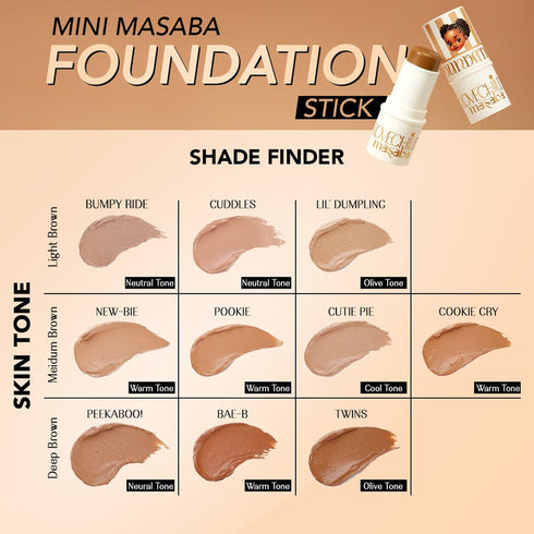 LoveChild Bumpy Ride | Mini Masaba Foundation Makeup Stick Light