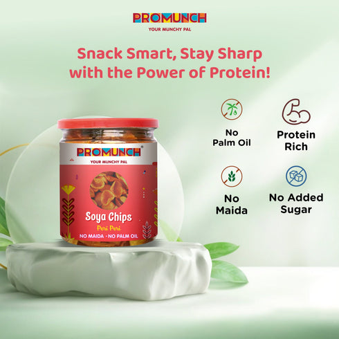 PROMUNCH Soya Chips - Peri Peri