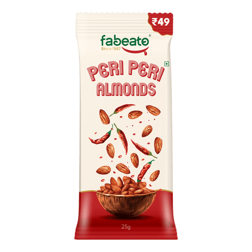 Fabeato Munch on the Go Snack Premium Peri Peri Almonds