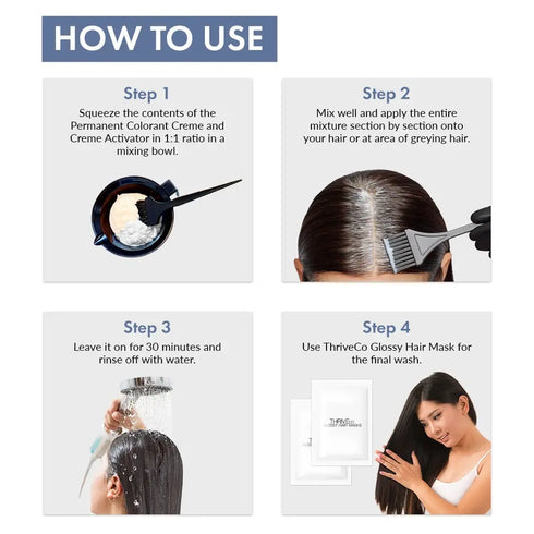 Thriveco Hair Color Range