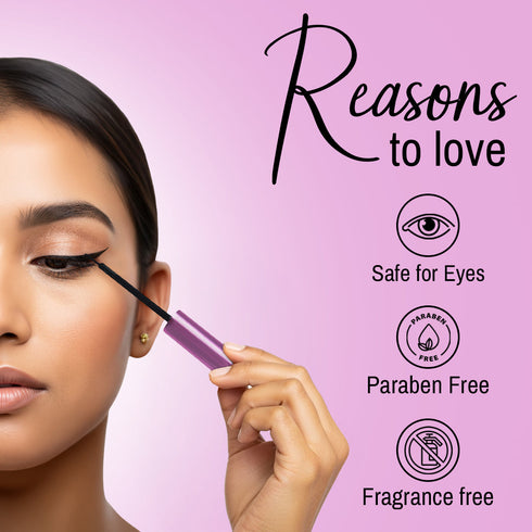 Maliao Waterproof Liquid Eyeliner | Long|Lasting, 6ml