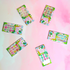 Whimsy Beauty Fairy Rainbow Press ON Nails