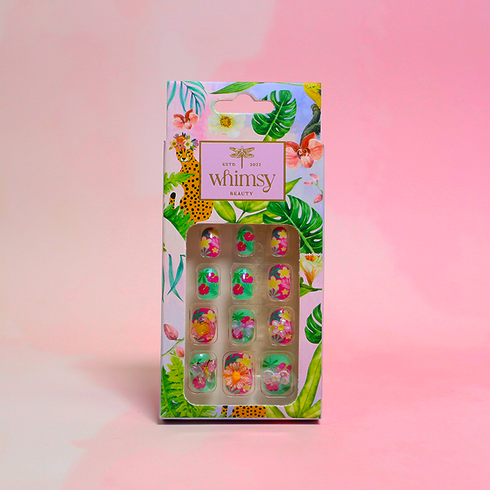 Whimsy Beauty Floral Press ON Nails