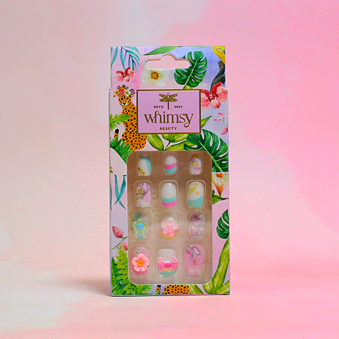 Whimsy Beauty Butterfly Press ON Nails