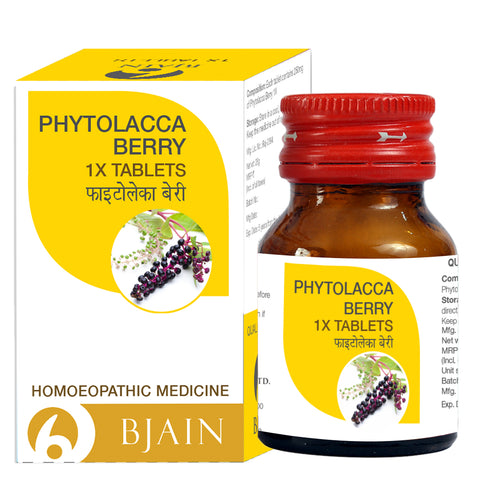 Bjain Phytolacca Berry 1X Tablets