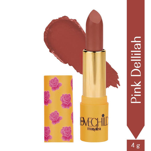 LoveChild Pink Delilah| Rani Core Luxe Matte Lipstick Nude Pink