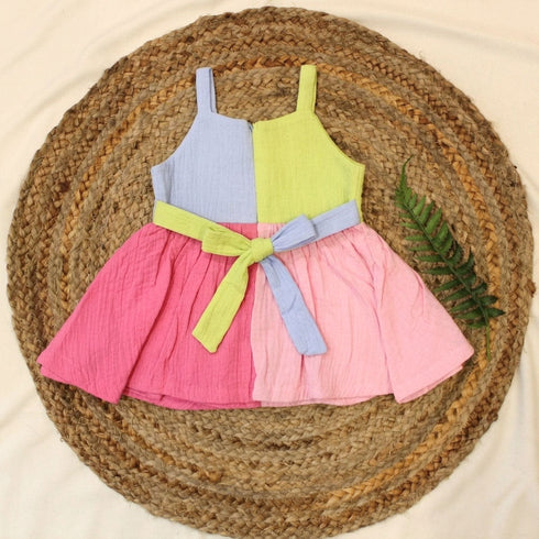 Bachpan kids wear New born pastel shades frock